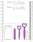 Ouch Silicone Vaginal Dilator Set Purple