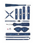 Ouch Tough Denim Style Bondage Kit