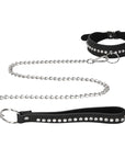 Ouch Diamond Studded Collar With Leash