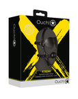 Ouch Xtreme Blindfolded Harness With Solid Ball Gag