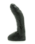 Basix 10 Inch Fat Boy Black Dildo