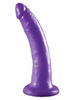 Dillio Strap On Suspender Harness With Silicone 7 Inch Purple Do