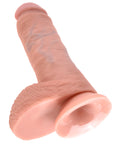 King Cock 8 Inch Cock Dildo With Balls