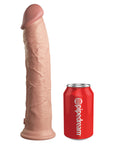 King Cock Elite 11 Inch Dual Density Cock Flesh Pink