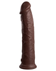 King Cock Elite 11 Inch Dual Density Cock Flesh Brown