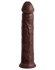 King Cock Elite 11 Inch Dual Density Cock Flesh Brown