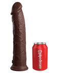 King Cock Elite 11 Inch Dual Density Cock Flesh Brown