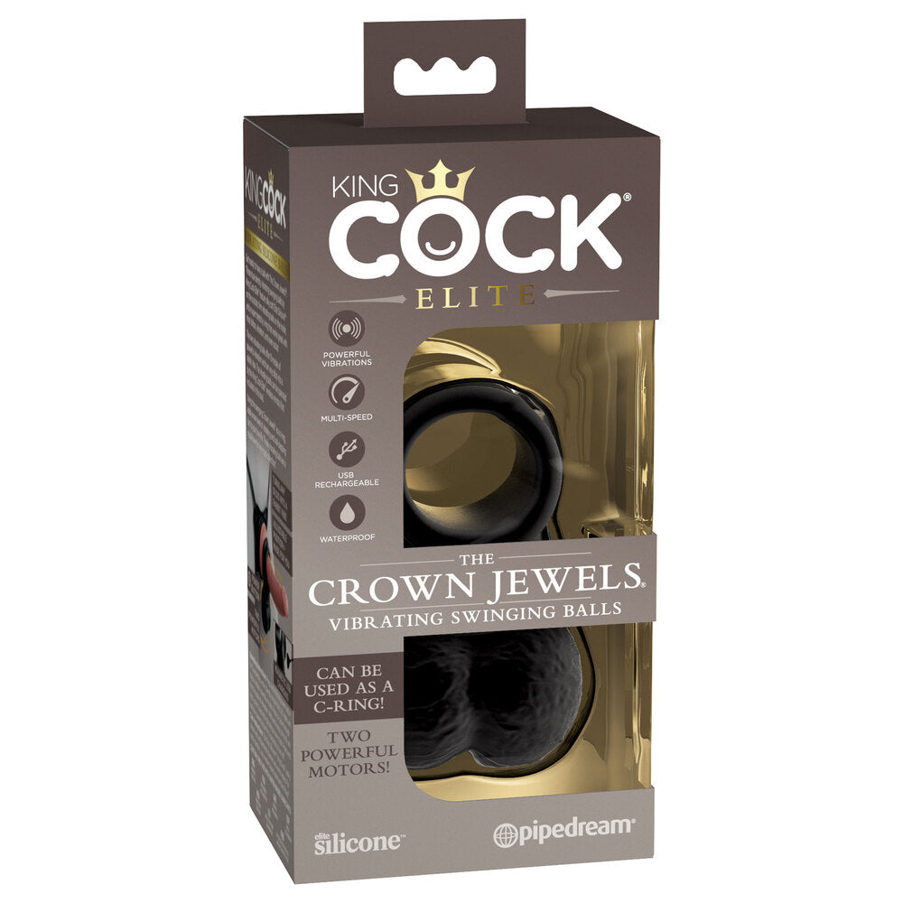 Crown Jewels Weighted Swinging Vibrating Balls