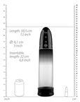 Automatic Rechargeable Luv Pump Black