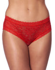 Romantic Red Open Back Briefs