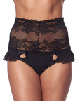 Perfect Fit Black High Waist Panty