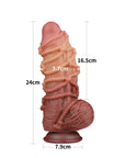 Lovetoy Extreme Dildo With Rope Pattern