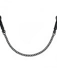 Black Metal Adjustable Nipple Clamps With Chain