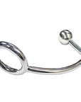 Rouge Stainless Steel Cock Ring With Anal Probe