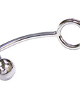 Rouge Stainless Steel Cock Ring With Anal Probe