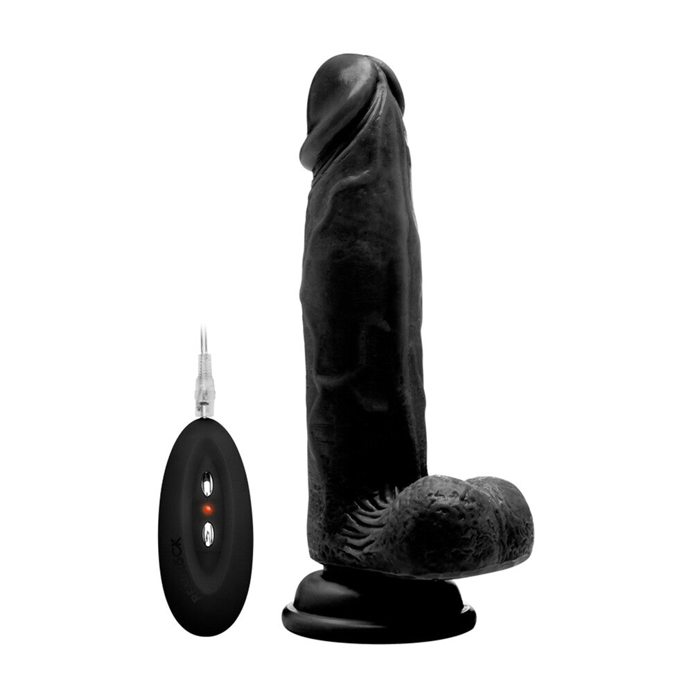 Vibrating Realistic Cock With Scrotum