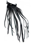 Leather Fringe Necklace Collar