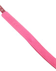 Rouge Garments Plain Pink Leather Collar