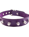 Rouge Garments Purple Nut Collar