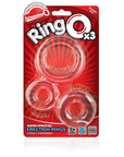 Screaming O RingO x3 Clear Cock Rings