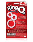 Screaming O RingO x3 Clear Cock Rings