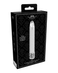 Royal Gems Shiny Rechargeable Bullet Silver