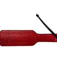 Rouge Garments Leather Croc Print Paddle