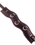 Rouge Garments Black And Purple Padded Posture Collar