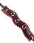 Rouge Garments Black And Red Padded Posture Collar