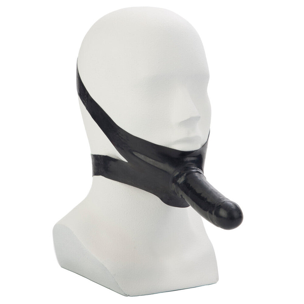  Face Strap On Dildo Black