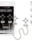 Nipple Grips 4 Point Nipple Press With Bells