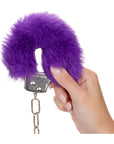 Ultra Fluffy Furry Cuffs Purple