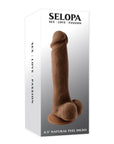 Selopa 6.5 Inch Natural Feel Dildo Flesh Brown