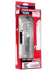 Size Matters Clear Vibrating Penis Sleeve