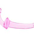 Double Fun Pink Strapless Strap On Dildo