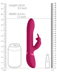 Vive Amoris Pink Rabbit Vibrator With Stimulating Beads