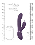 Vive Aimi Pulse Wave And Vibrate G Spot Vibrator Purple