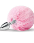 Furry Tales Pink Bunny Tail Butt Plug