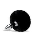 Furry Tales Black Bunny Tail Butt Plug