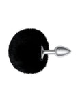 Furry Tales Black Bunny Tail Butt Plug