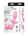 Furry Tales Silicone Piggy Tail Butt Plug