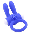 Cockring With Rabbit Ears Blue