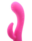 Silicone Dual Motors GSpot Vibrator Pink