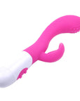 Silicone Dual Motors GSpot Vibrator Pink