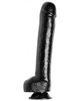 The Black Destroyer Huge Suction Cup Dildo