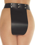 Leather Chastity Brief