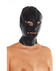 Leather Full Face Mask With Detachable Blinkers