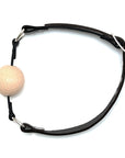 Leather Gag With Wooden Ball