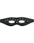 Leather Open Eye Mask With Rivets