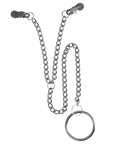 Nipple Clamps With Scrotum Ring